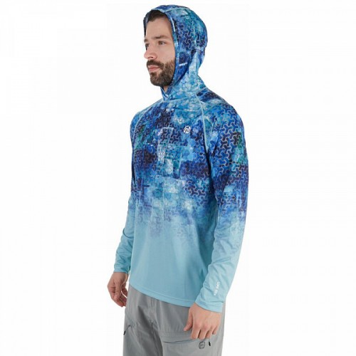 UV Блуза с качулка FHM Mark V2 Hoodie Print Blue