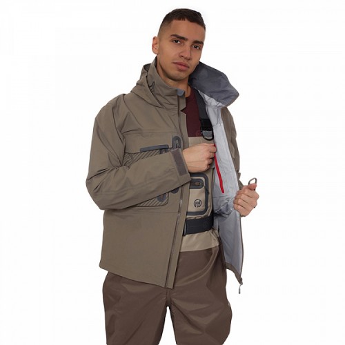 Яке FHM Wading Jacket Brook Brown