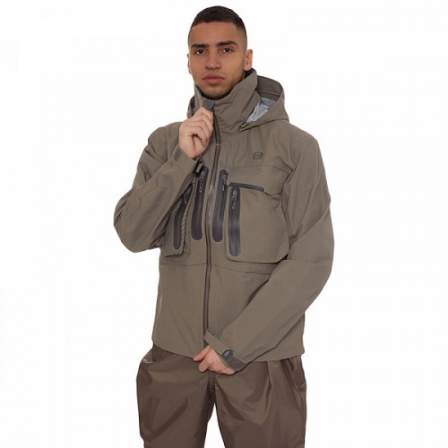 Яке FHM Wading Jacket Brook Brown