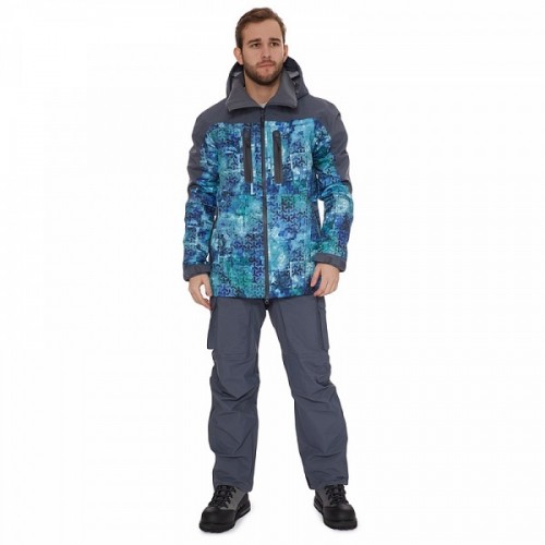 Яке FHM Jacket Guard Print Blue