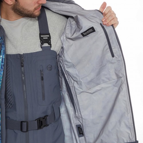 Яке FHM Jacket Guard Print Blue