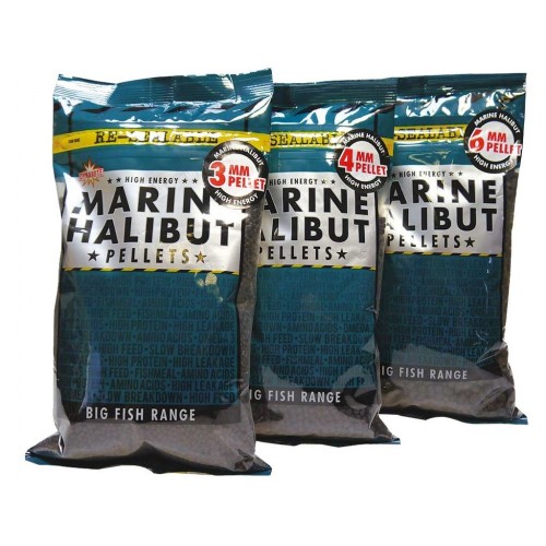 Пелети DYNAMITE BAITS Marine Halibut Pellets 900гр