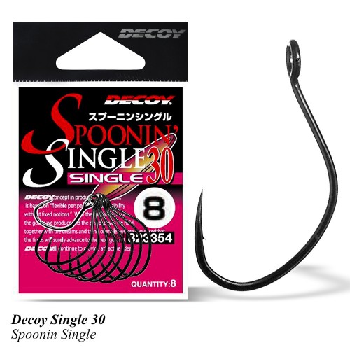 Куки DECOY SPOONIN SINGLE 30